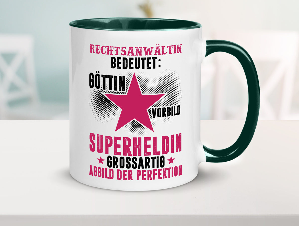 Bedeutung von Rechtsanwältin | Jurstin Anwältin Humor Geschenkidee Tasse