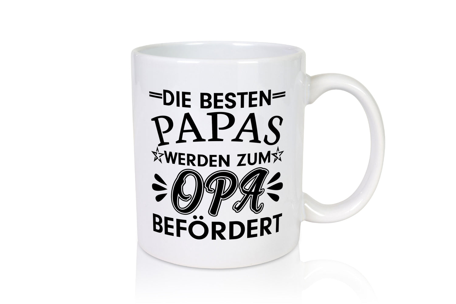 Beförderung zu Opa | Papa Tasse Schwangerschaft Geschenk Familie Geschenkidee