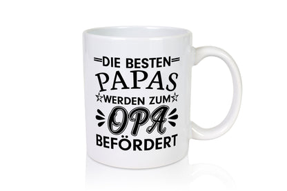 Beförderung zu Opa | Papa Tasse Schwangerschaft Geschenk Familie Geschenkidee