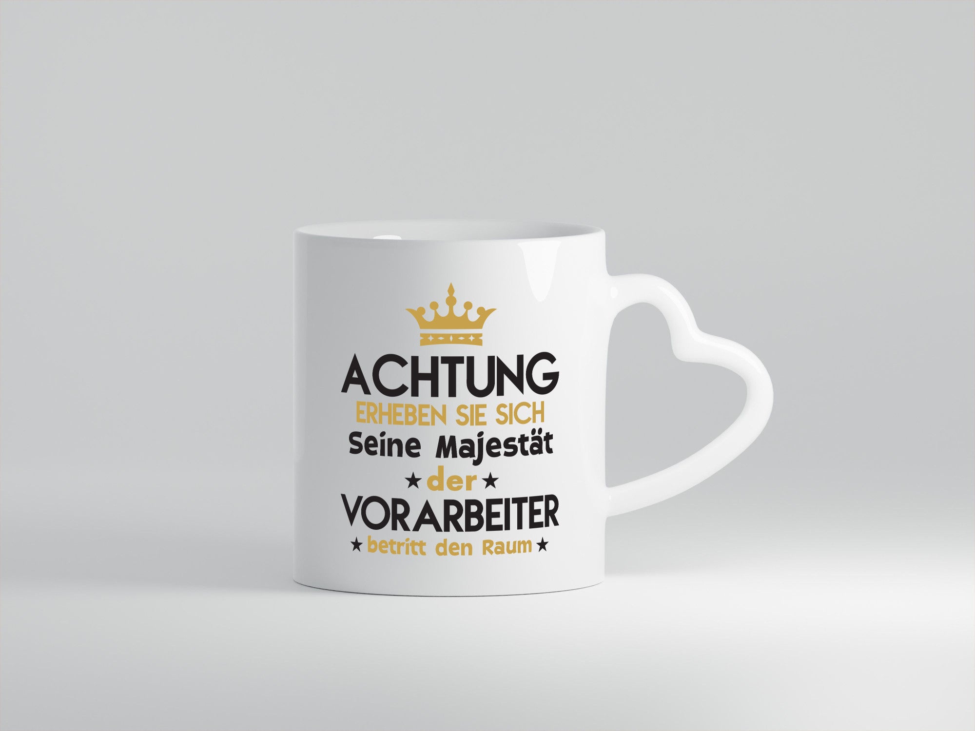 Seine Majestät Vorarbeiter | Kollege Teamleiter Humor Arbeit Kollegen Büro