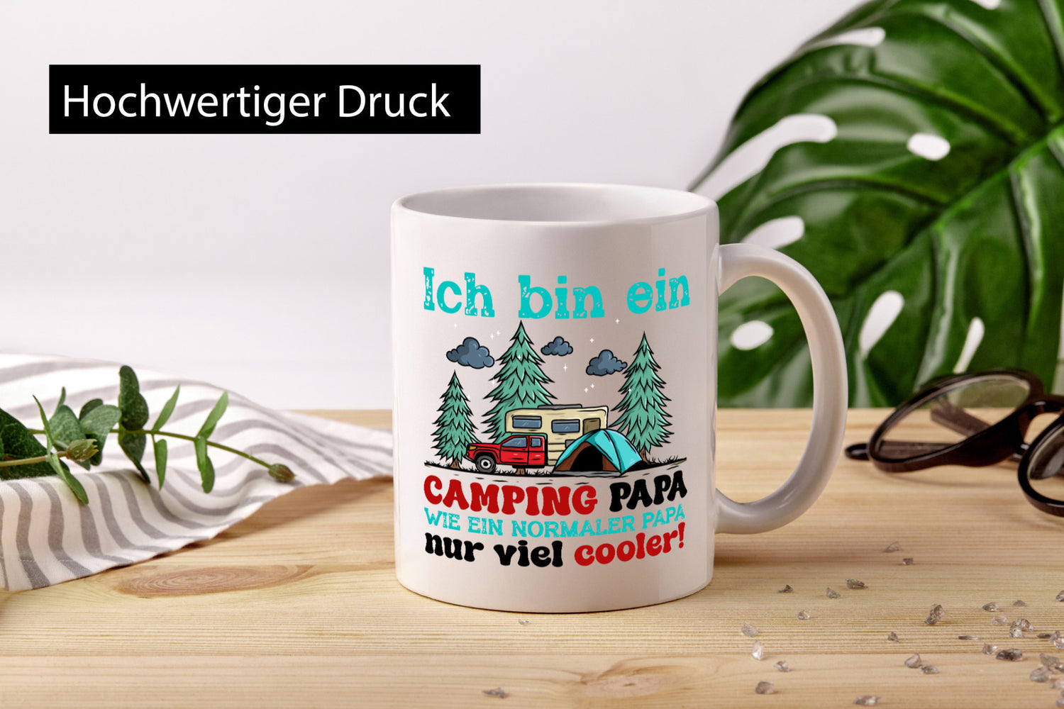 Ich bin ein Camper Papa | Camping Vatertag Geschenk Familie Geschenkidee