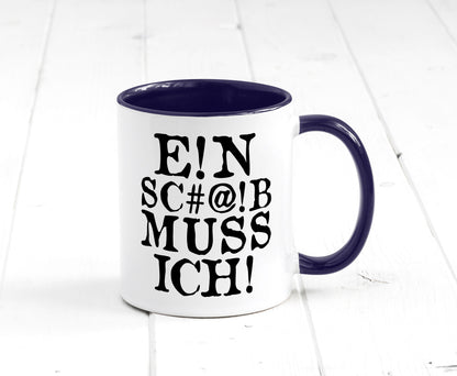 Einen Scheiß muss ich | Protest Teenager Humor lustiger Spruch Geschenk
