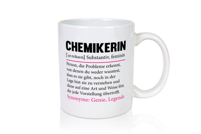 Chemikerin | Chemie Labor Beruf Wissenschaft Geschenk Arbeit Kollegen Büro
