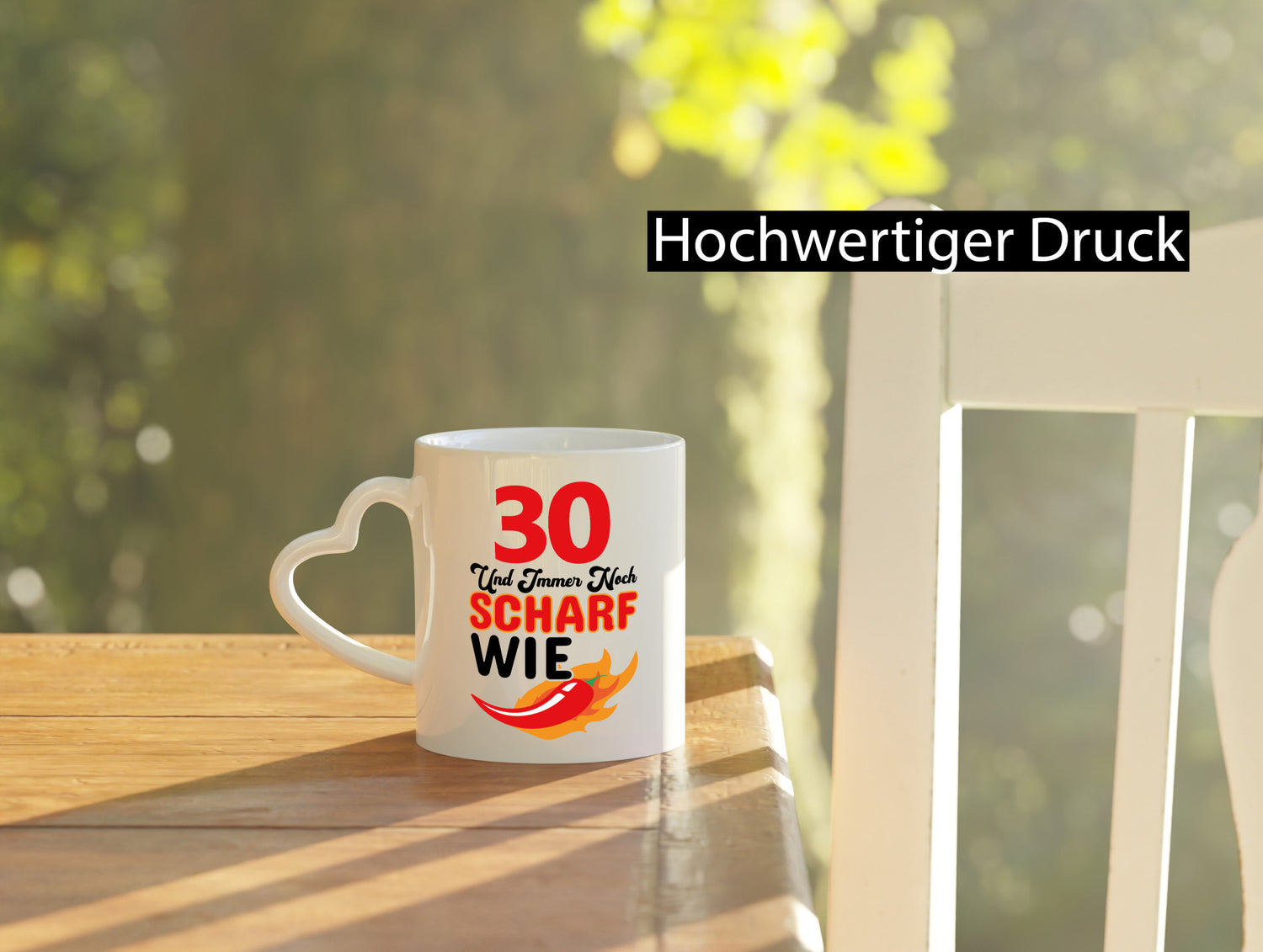 Ich bin Scharf lustig Humor Geschenkidee Geschenk Tasse