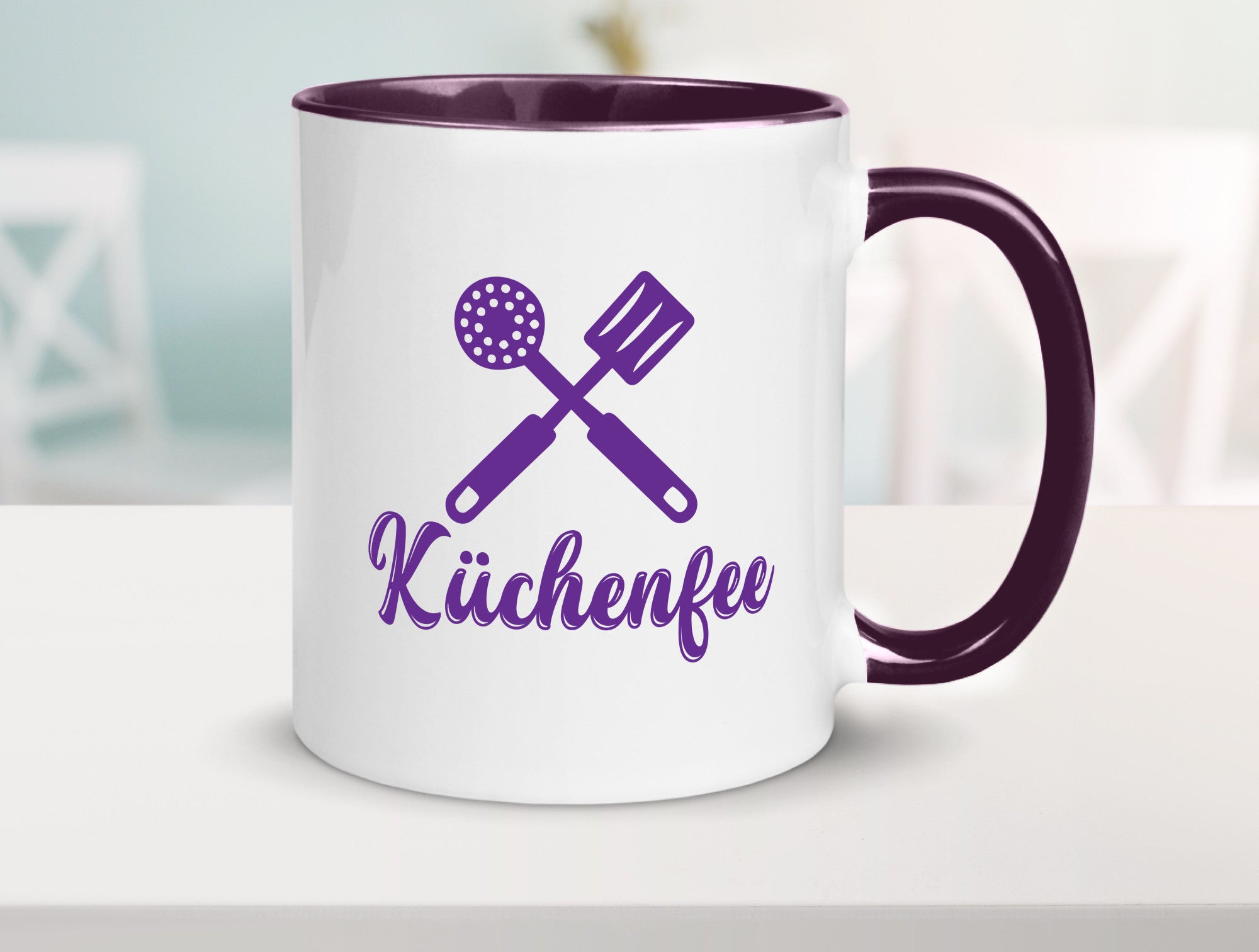 Küchenfee | Mama kocht am besten Muttertag Geschenkidee Familie Humor Tasse