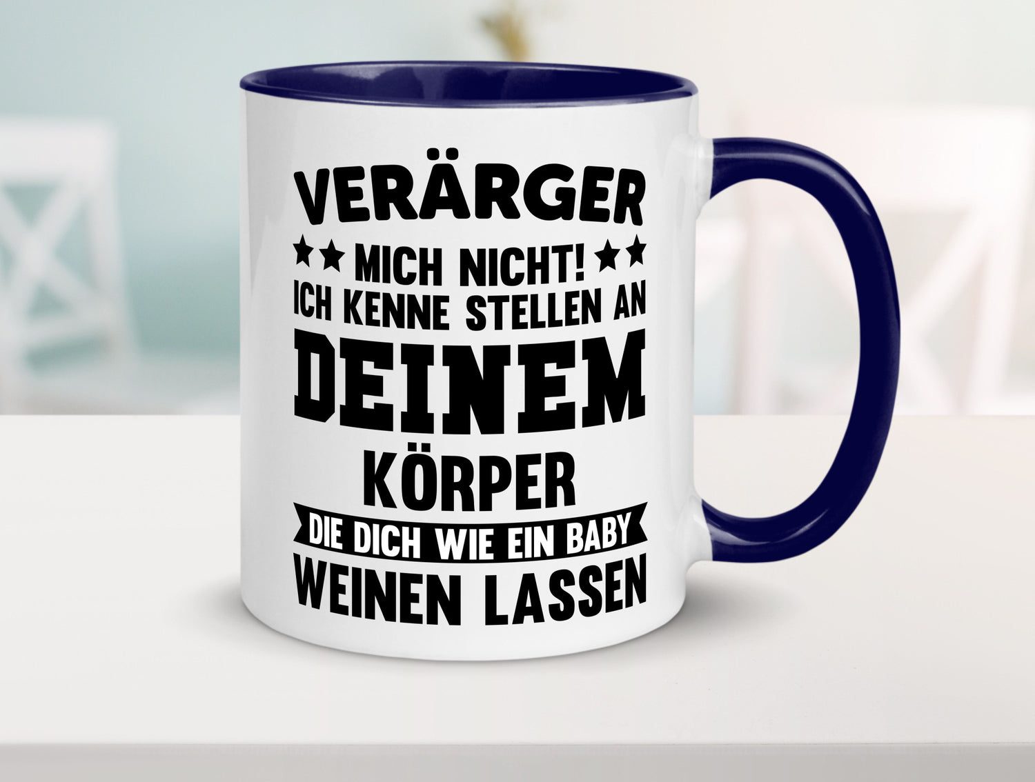 Ärger mich nicht ich kenne stellen da tut es weh. | Rache Geschenk Humor