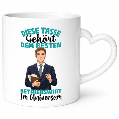Im Universum: Betriebswirt | Betriebswirtschaft Geschenkidee Humor Tasse
