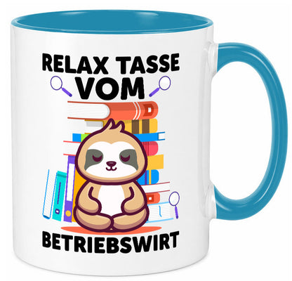 Relax Tasse: Betriebswirt | Betriebswirtschaft lustiger Spruch Geschenk Humor