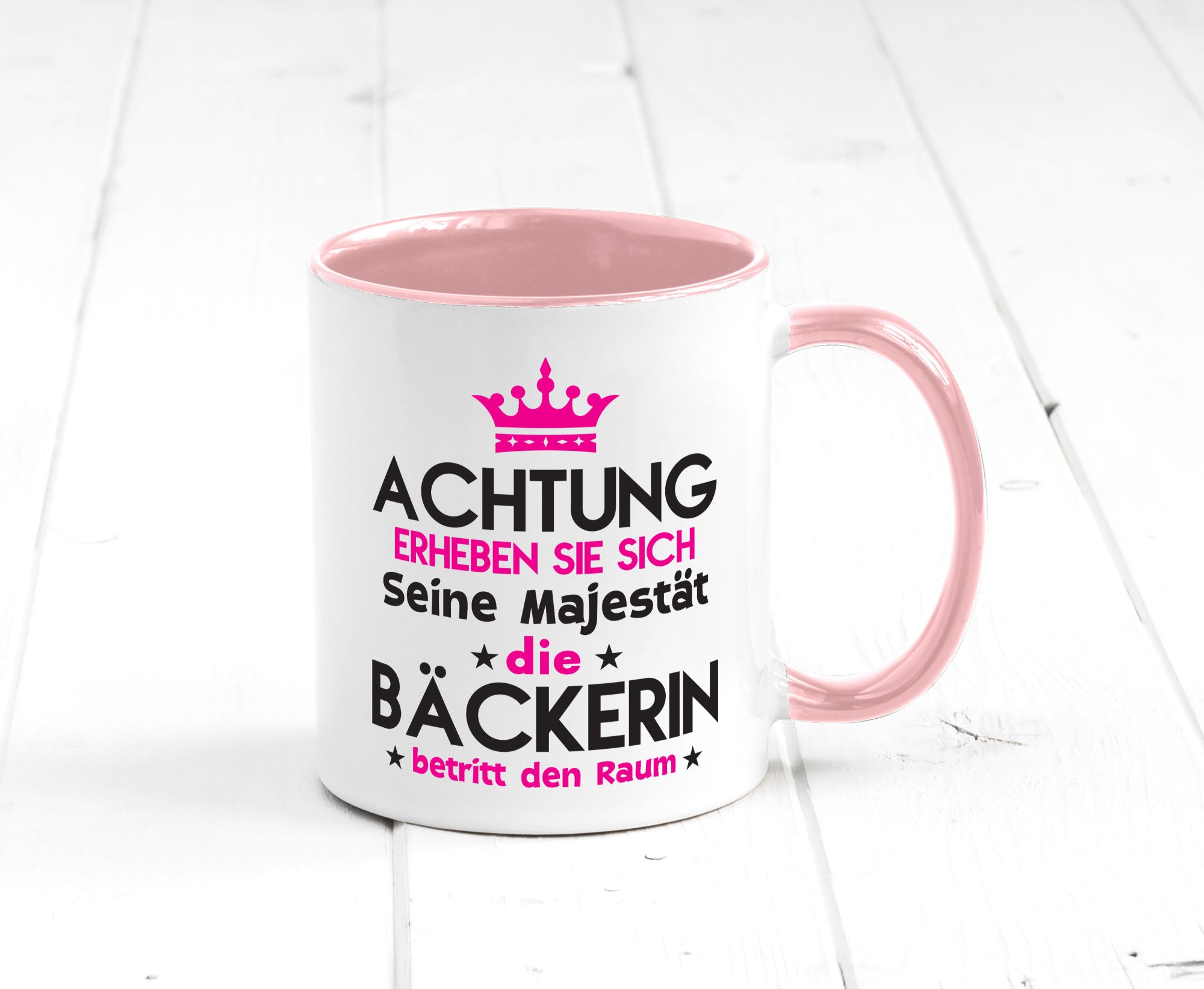 Seine Majestät Bäckerin | Bäckerei Frauen Backen Humor Geschenkidee Tasse