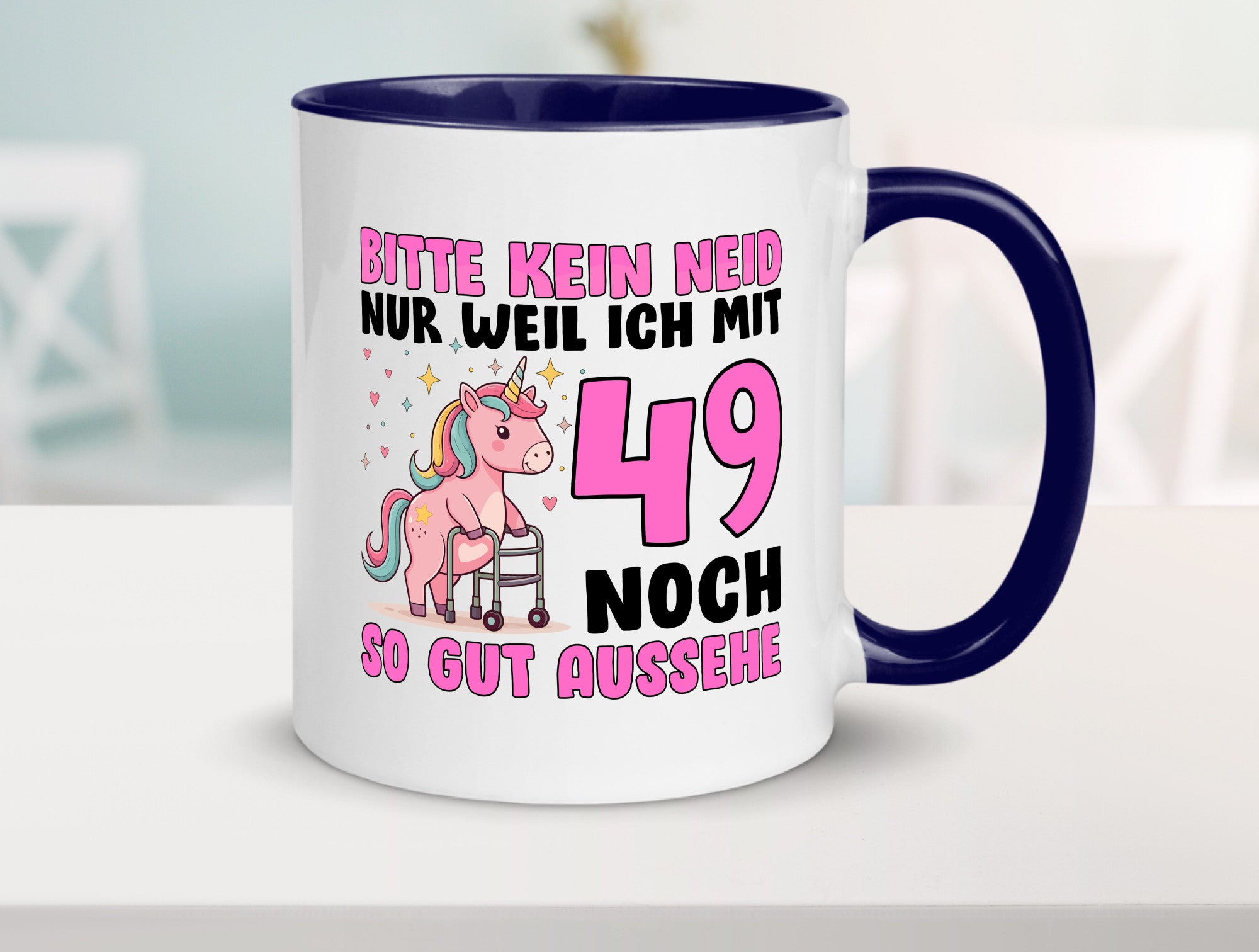 49. Geburtstag | 49 Jahre Mit noch so gut aussehen lustiger Spruch Geschenk