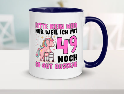 49. Geburtstag | 49 Jahre Mit noch so gut aussehen lustiger Spruch Geschenk