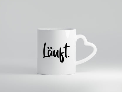 Läuft | jogging Wandern Motivation v2 lustiger Spruch Geschenk Humor