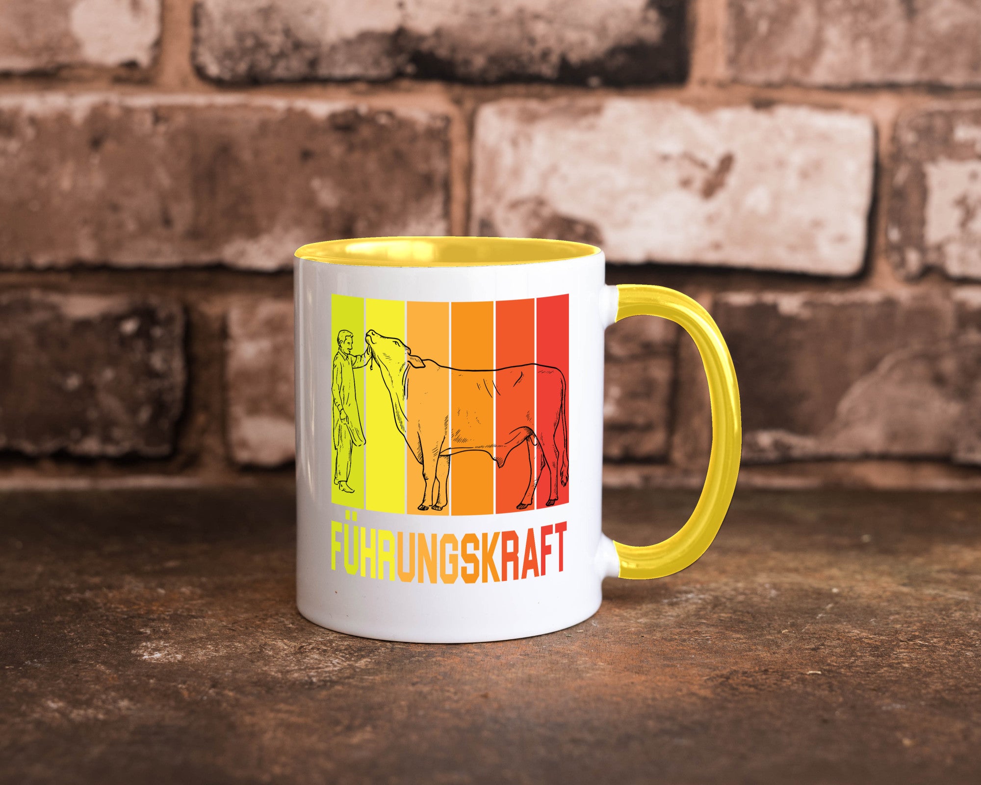 Führungskraft | Farmer Bauernhof lustig Humor Geschenkidee Geschenk Tasse