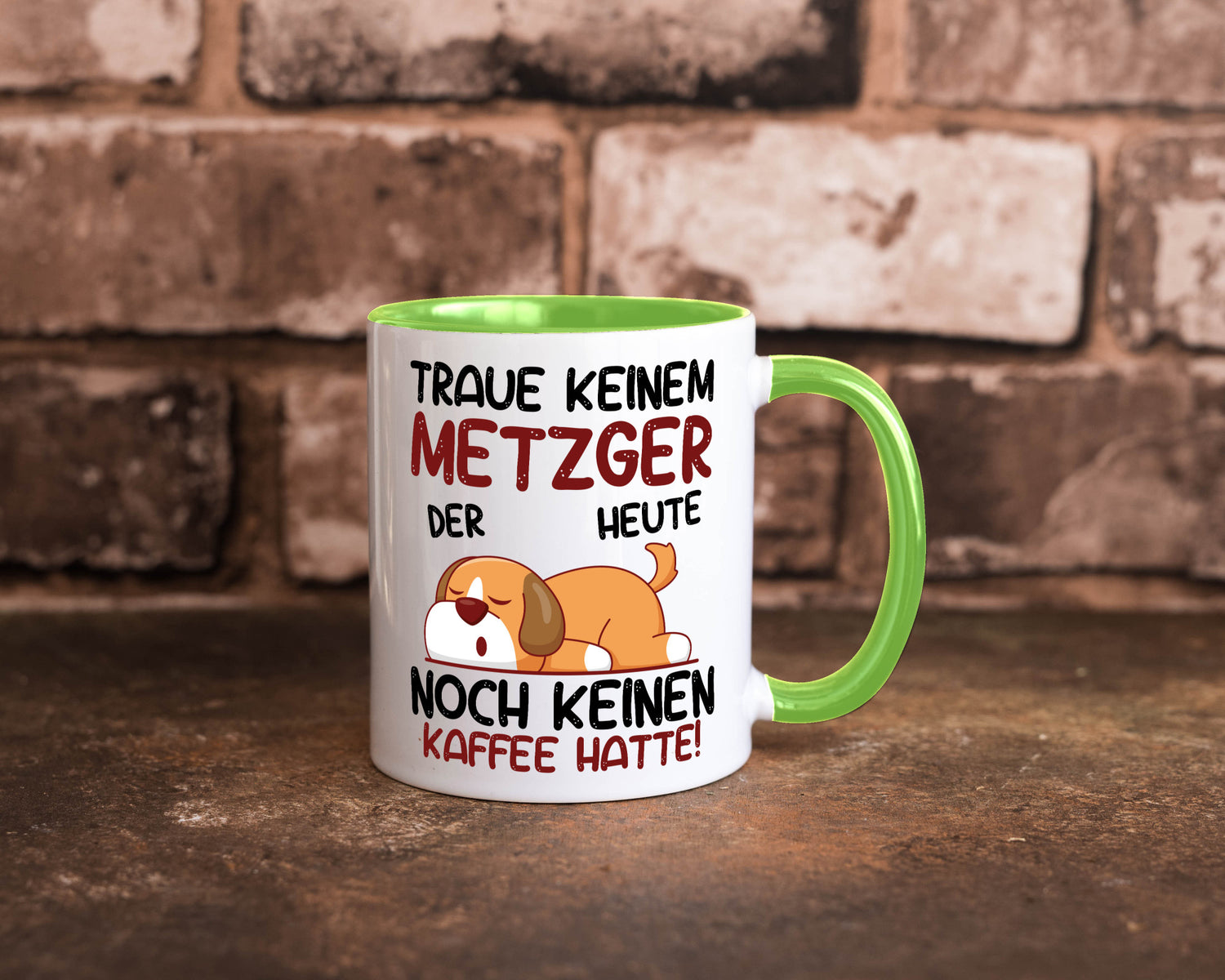 Traue keinem Metzger | Fleischer Metzgerei lustiger Spruch Geschenk Humor
