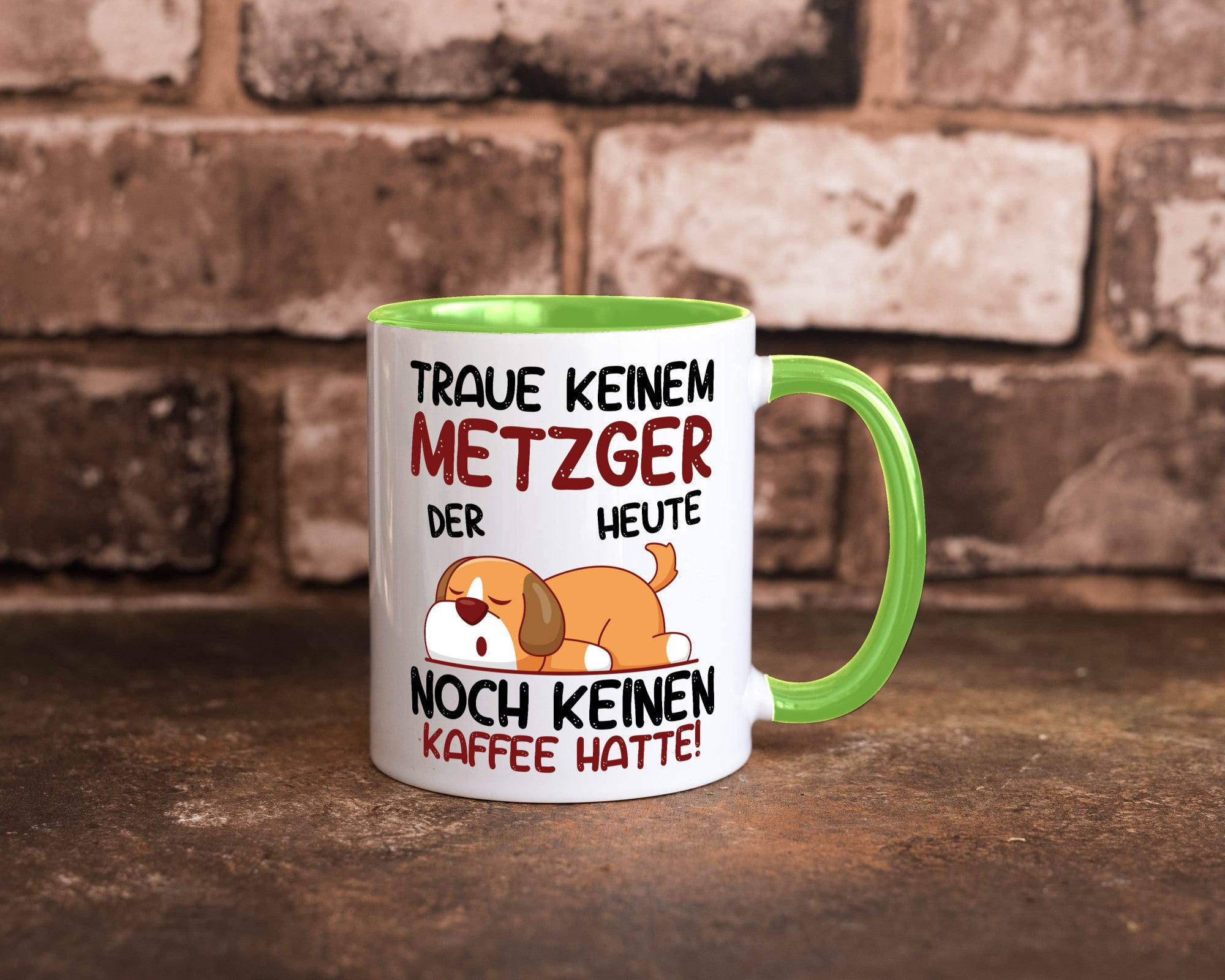 Traue keinem Metzger | Fleischer Metzgerei lustiger Spruch Geschenk Humor