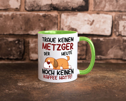 Traue keinem Metzger | Fleischer Metzgerei lustiger Spruch Geschenk Humor