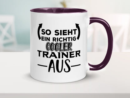 Richtig guter Trainer | Spruch Tasse Personal lustiger Geschenk Humor