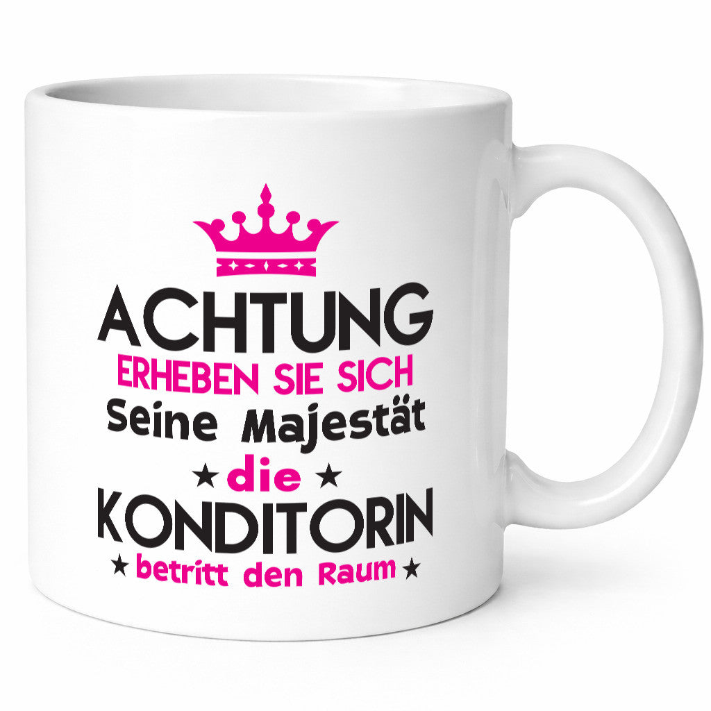 Seine Majestät Konditorin | Konditorei lustiger Spruch Geschenk Humor