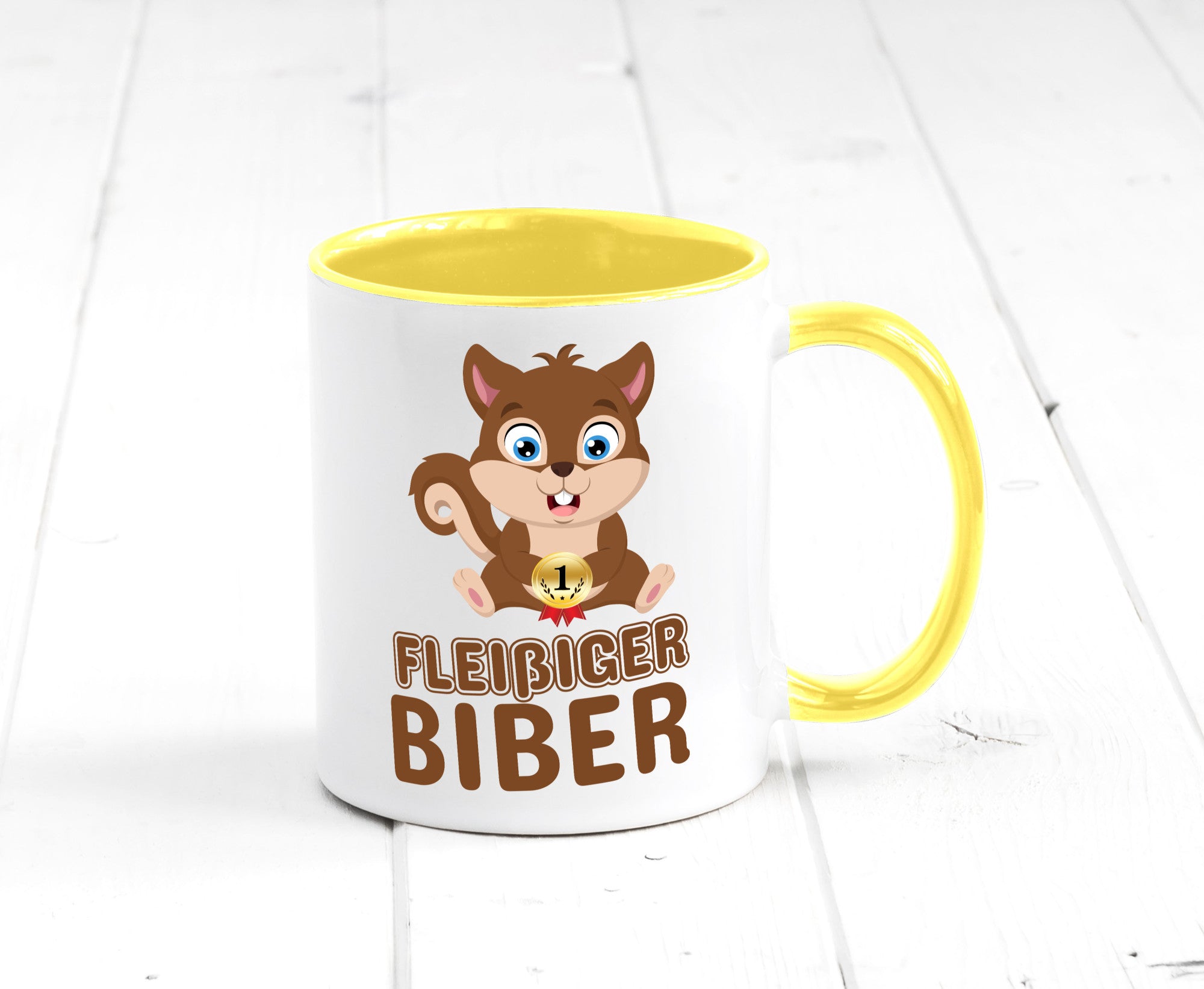 Fleißiger Biber | Motiv Tasse Kinder Geburtstag lustig Geschenkidee Geschenk