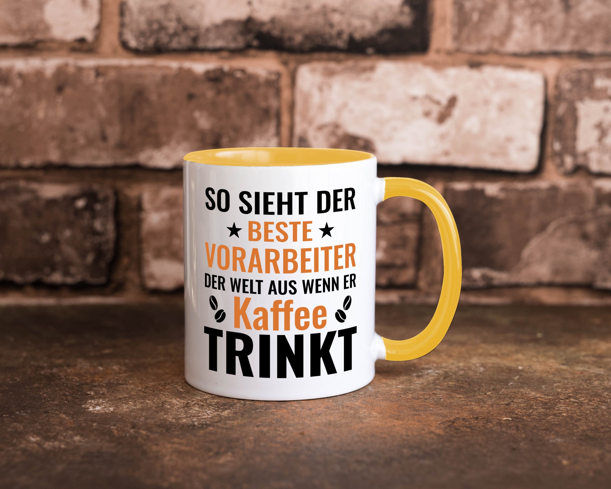 Kaffee trinkt: Vorarbeiter | Kollege Teamleiter Geschenk Arbeit Kollegen Büro