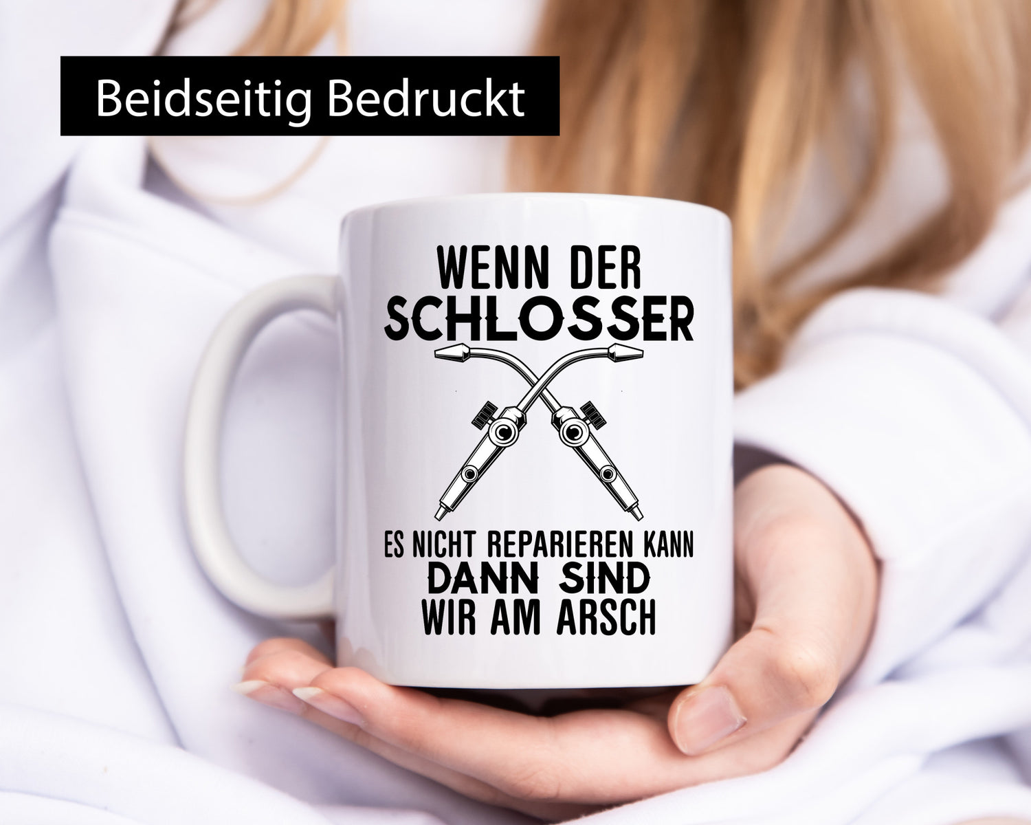 Der Schlosser lustiger Spruch Geschenk Humor Geschenkidee Tasse