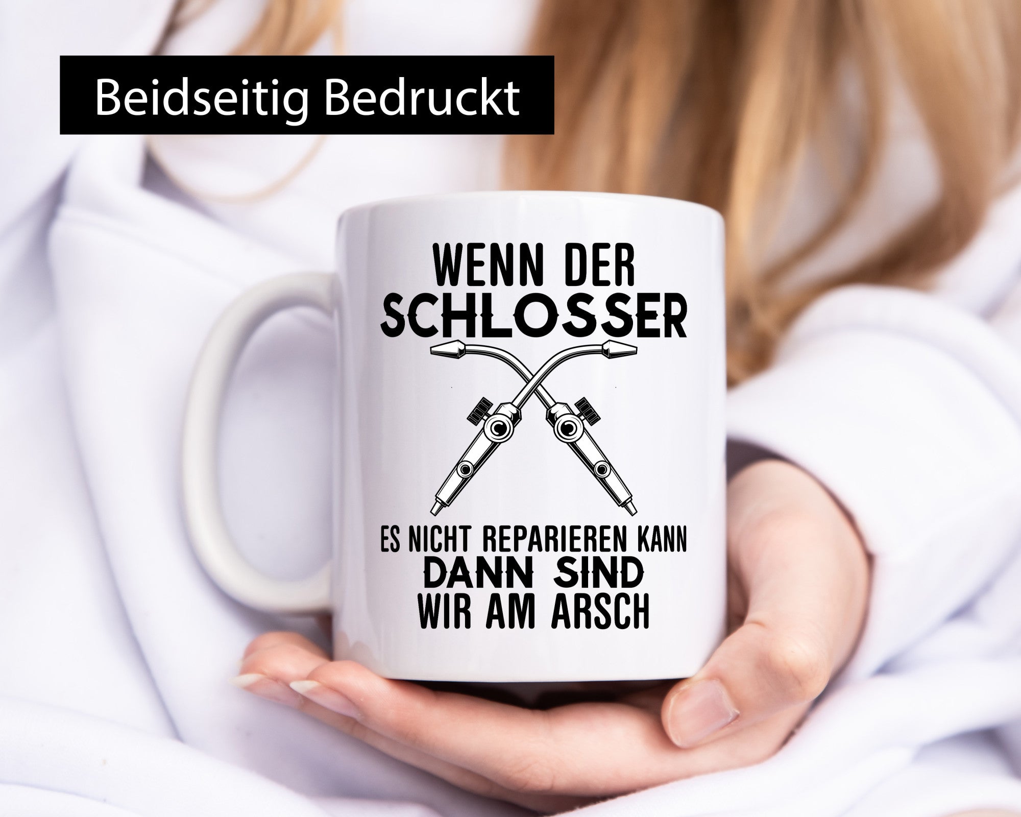 Der Schlosser lustiger Spruch Geschenk Humor Geschenkidee Tasse
