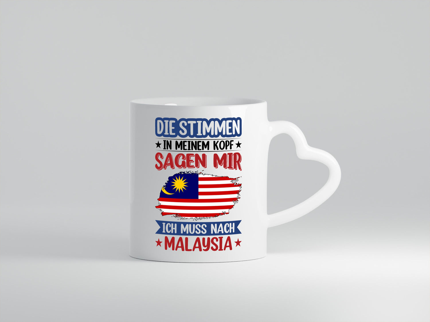 Malaysia | Urlaub Stimmen in meinem Kopf Traumland lustig Humor Geschenkidee