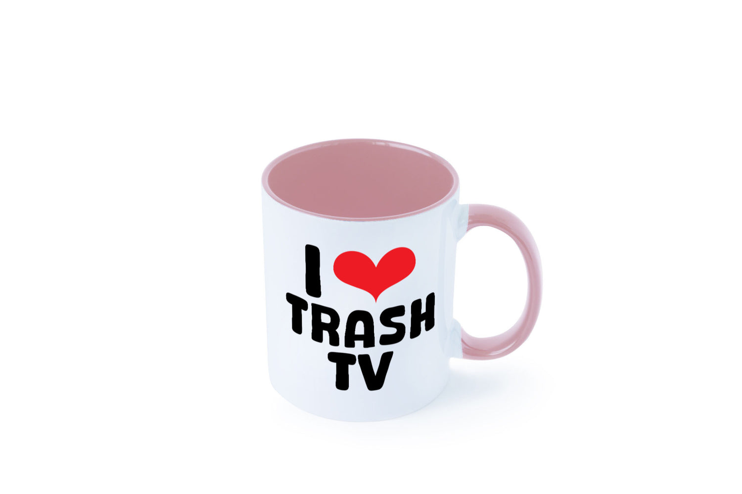 I love Trash TV | v2 lustig Humor Geschenkidee Geschenk Tasse