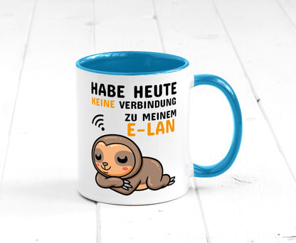 Keine Verbindung lustig Humor Geschenkidee Geschenk Tasse