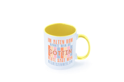 Heute sagt man: Rechtsanwältin | Jurstin Anwältin lustig Humor Geschenkidee