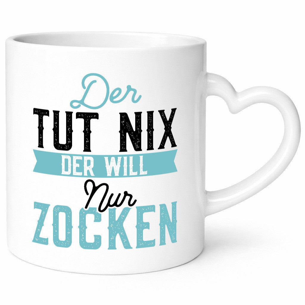 Der tut nix | Zocker Gamer Freunde Spieleliebhaber lustiger Spruch Geschenk