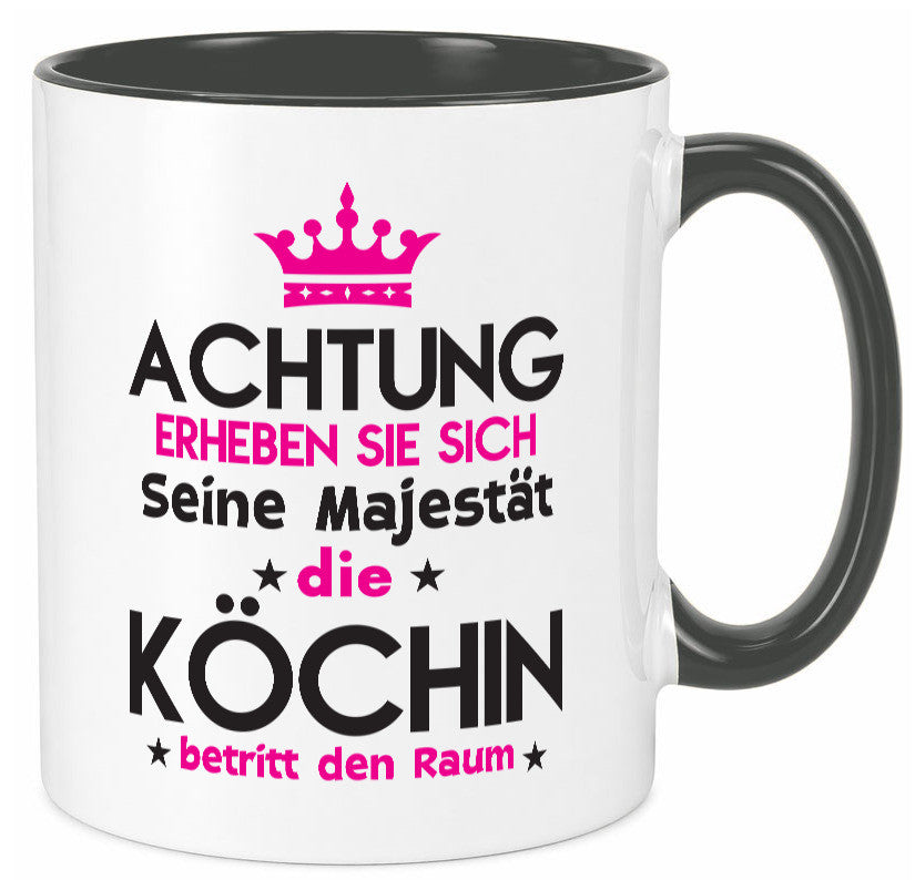 Seine Majestät Köchin | Chefköchin Chefkoch Humor Arbeit Kollegen Büro