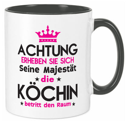 Seine Majestät Köchin | Chefköchin Chefkoch Humor Arbeit Kollegen Büro