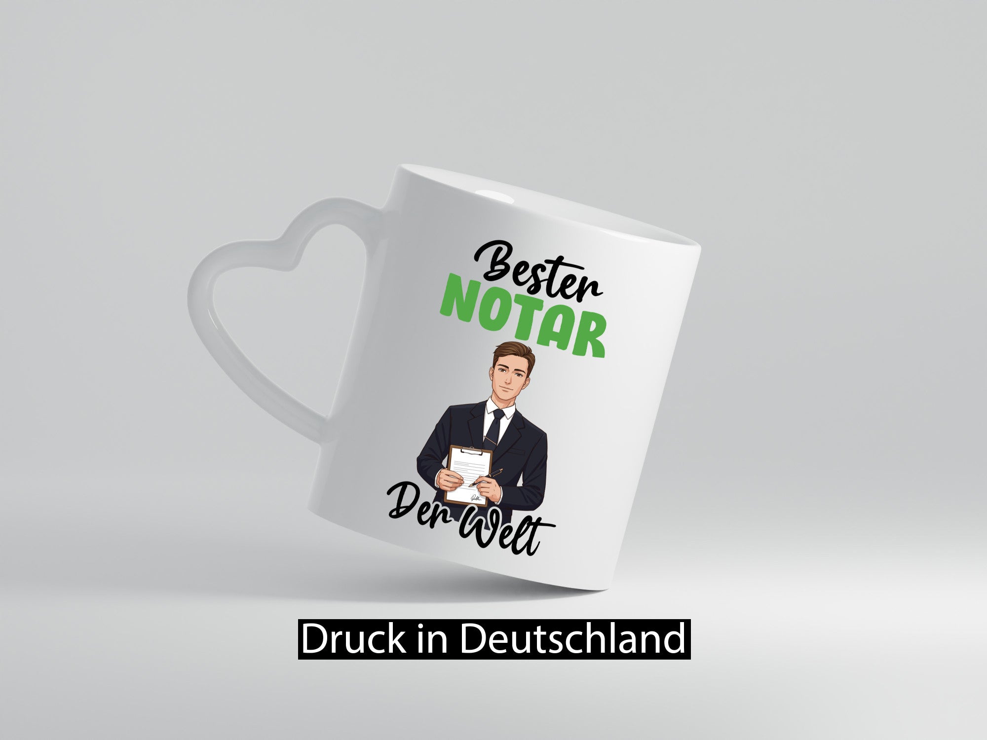 Bester Notar | Jurist v2 Geschenk Humor Geschenkidee lustiger Spruch Tasse