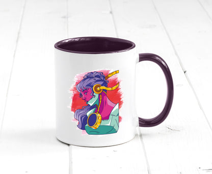 Zeichnung | Kunst Tasse Frauen Motiv cooles Design Humor Geschenkidee