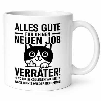 Alles gute für deinen neuen Job | Jobwechsel Abschied lustig Arbeit Kollegen