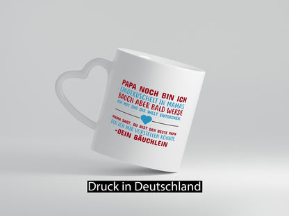 Schwangerschaft | Vaterschaft Tasse Papa Spruch Geschenk Familie Geschenkidee