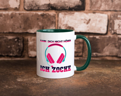 Kann dich nicht hören ich Zocke | Gamer Zocken Zocker Geschenkidee Humor Tasse