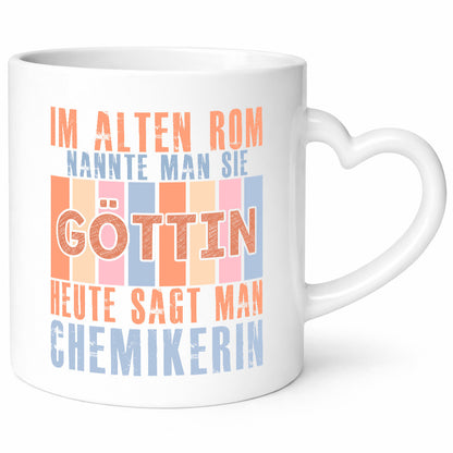 Heute sagt man: Chemikerin | Chemie Labor lustig Humor Geschenkidee Geschenk