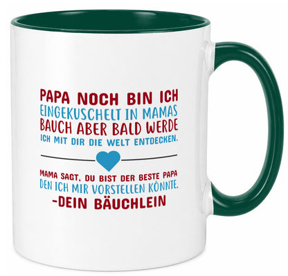 Schwangerschaft | Vaterschaft Tasse Papa Spruch Geschenk Familie Geschenkidee