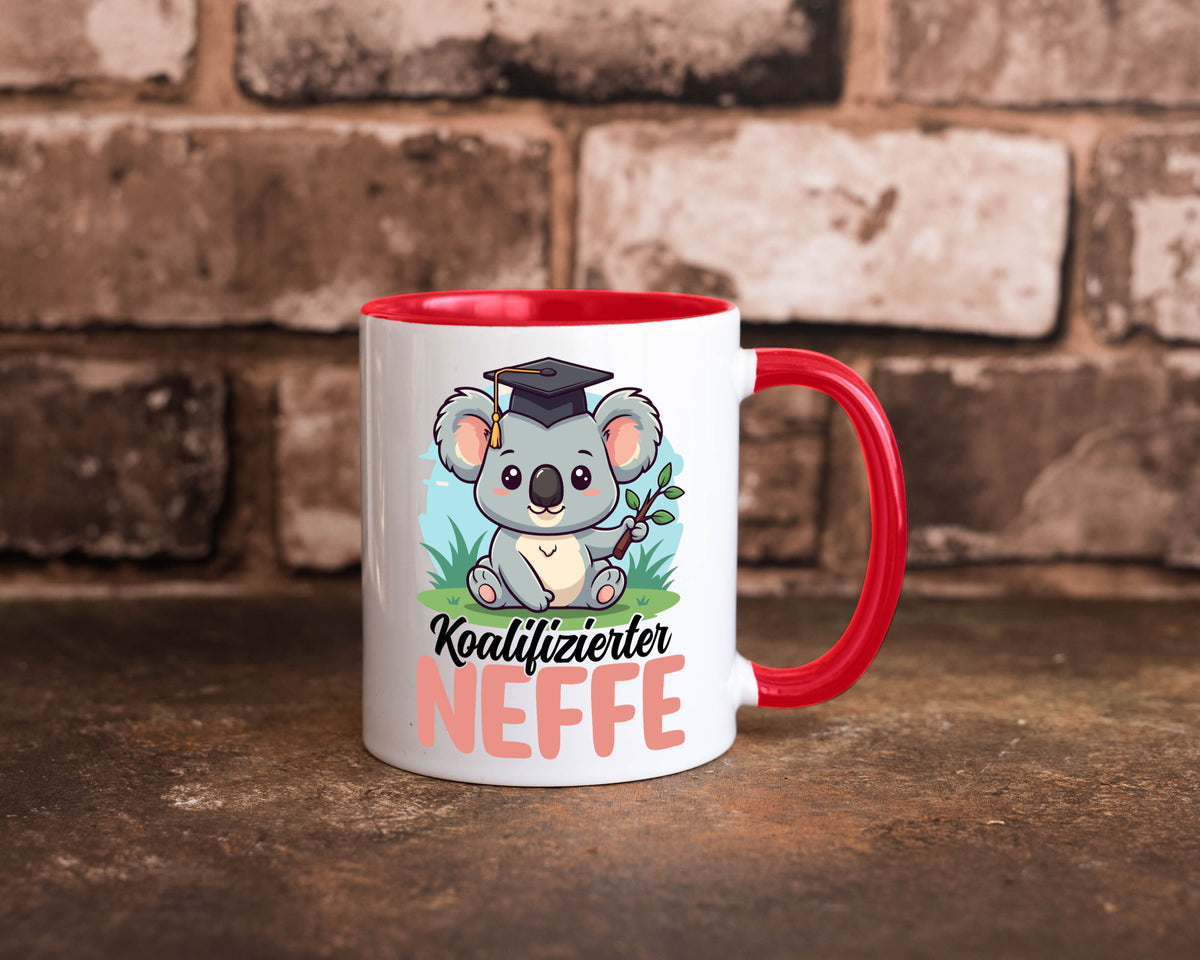 Koalifizierter Neffe | Familie Bruder Bester Onkel Geschenkidee Humor Tasse