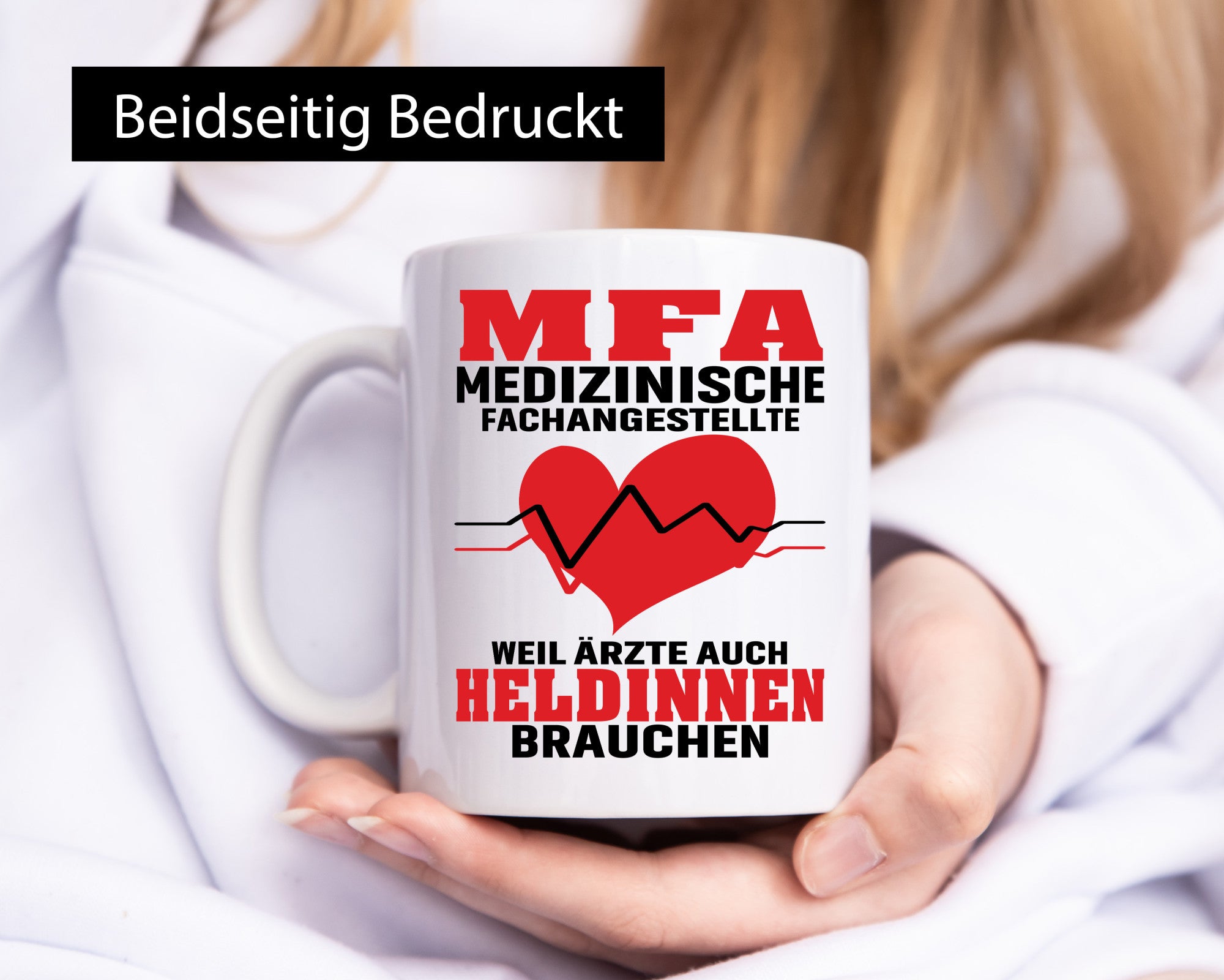 MFA weil ärzte auch Heldinen brauchen | Geschenk Humor Geschenkidee lustiger