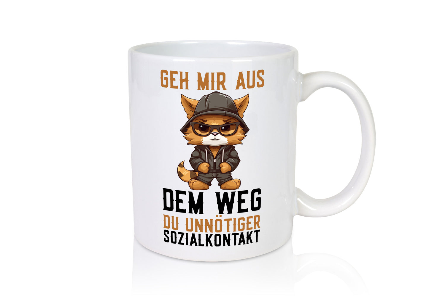 Geh mir aus dem Weg | coole Katze lustiger Spruch Geschenkidee Tierliebhaber