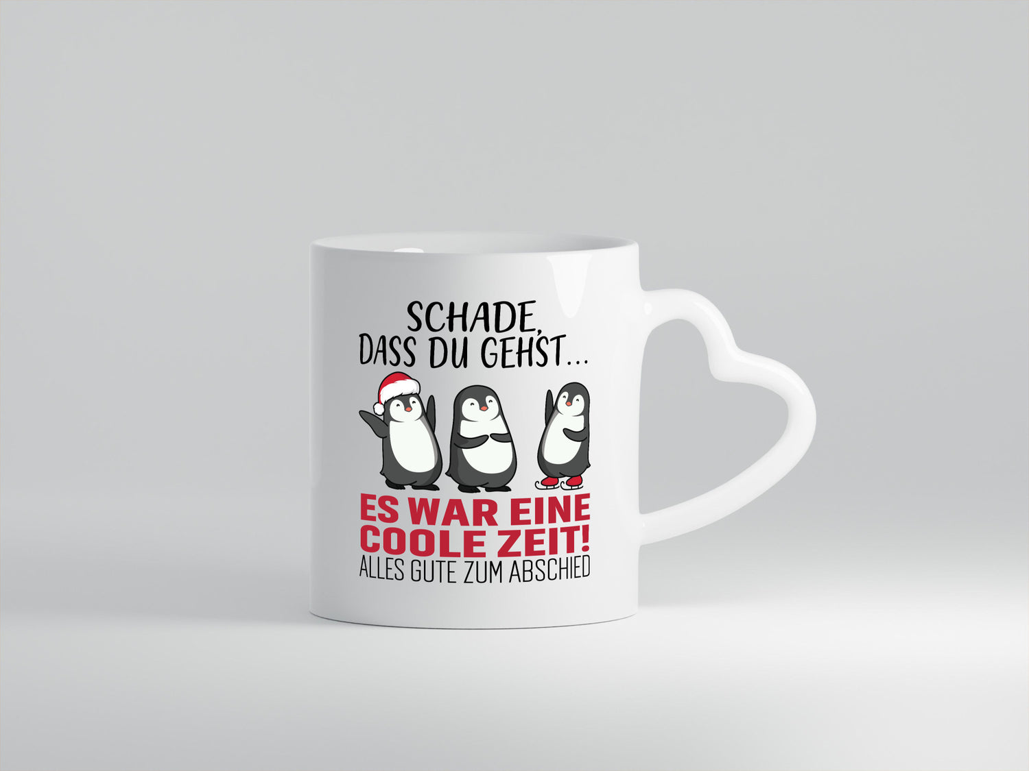 Schade das du gehst | es war eine coole Zeit Arbeit Geschenkidee Kollegen Büro