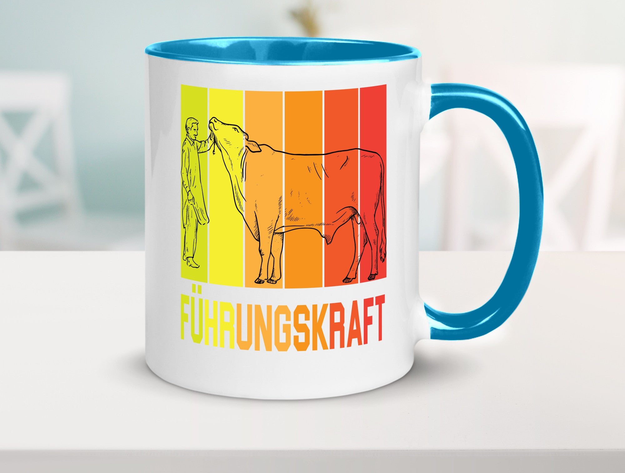 Führungskraft | Farmer Bauernhof lustig Humor Geschenkidee Geschenk Tasse