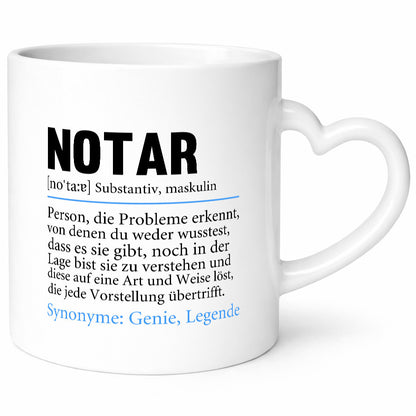 Notar | Beruf Humor Jurist lustiger Spruch Arbeit Kollegen Büro Geschenkidee
