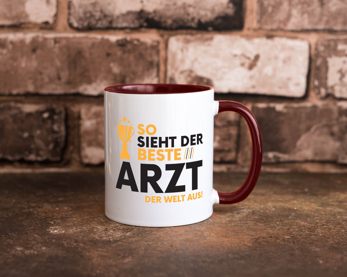 Der Weltbeste Arzt | Medizin Doktor Facharzt lustiger Spruch Geschenk Humor Tasse