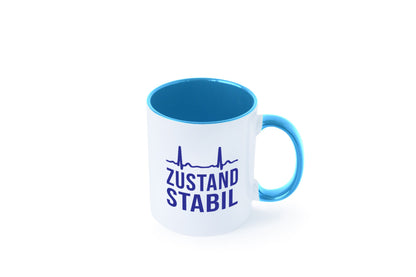 Zustand stabil | Herzschlag v2 Geschenk Humor Geschenkidee lustiger Spruch Tasse