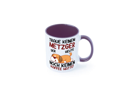 Traue keinem Metzger | Fleischer Metzgerei lustiger Spruch Geschenk Humor