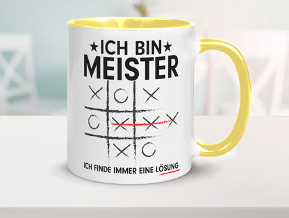 Löse Probleme: Meister | Meisterbrief lustiger Spruch Geschenk Humor